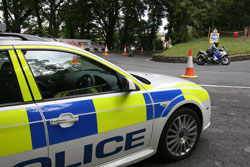 Police are out in force (Isle of Man Newspapers)